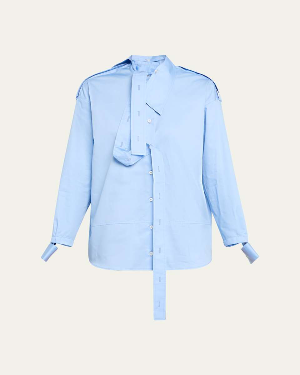 Deconstructed Button-Down Shirt